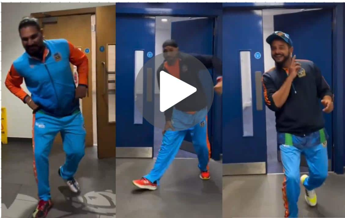 [Watch] Yuvi, Bhajji And Raina Give Hilarious Twist To 'Tauba Tauba' Trend After WCL Win